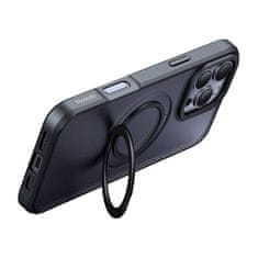 Mcdodo McDodo PC-4933 MagSafe etui za iPhone 16 Pro Max s stojalom (črno)