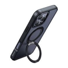 Mcdodo McDodo PC-4933 MagSafe etui za iPhone 16 Pro Max s stojalom (črno)