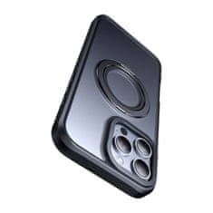 Mcdodo McDodo PC-4932 MagSafe etui za iPhone 16 Pro s stojalom (črno)
