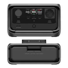 EcoFlow Komplet: elektrarna EcoFlow River 3 Plus + dodatna baterija 286 Wh
