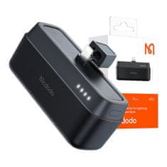 Mcdodo Power Bank Mcdodo MC-6281 20 W, 5000 mAh z Lightning priključkom (črn)