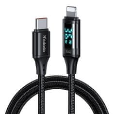 Mcdodo USB-C kabel za Lightning Mcdodo CA-1030, 36 W, 1,2 m (črn)