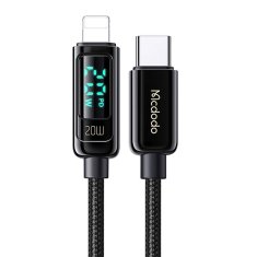 Mcdodo USB-C kabel za Lightning Mcdodo CA-8810, 36 W, 1,2 m (črn)