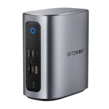 Blitzwolf Blitzwolf BW-TH15 17-v-1 priključna postaja 2xHD+DP+4xC+3xUSB 3.0+USB 3.1+C 3.2+C PD+RJ45+micro SD+SD+3,5 mm avdio