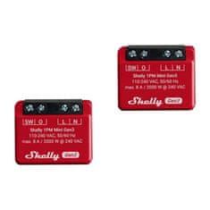 Shelly Komplet 2 Shelly 1PM Mini Gen3 WiFi/Bluetooth krmilnikov