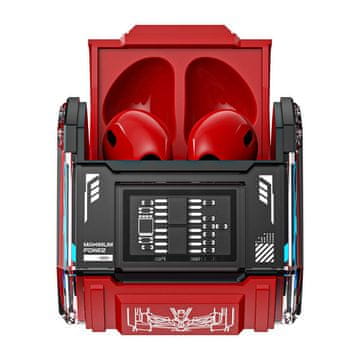 Transformers Slušalke TWS Transformers MG-C03 (rdeče)