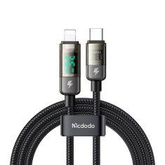 Mcdodo USB-C kabel za Lightning Mcdodo CA-3600, samodejno izklapljanje, 36 W, 1,2 m (črn)