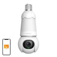 Imou 2v1 Žarnica in 360° Zunanja Kamera WiFi Bulb Cam 5MP