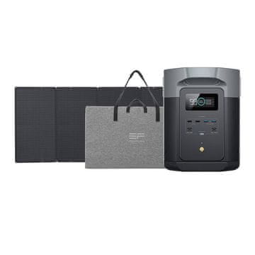 EcoFlow EcoFlow Delta 2 Max + 400 W fotovoltaični panel (zložljiv) komplet