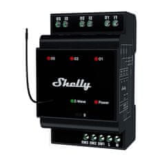 Shelly 3-kanalni rele za DIN-tirnico Shelly Qubino Wave Pro 3 Z-Wave