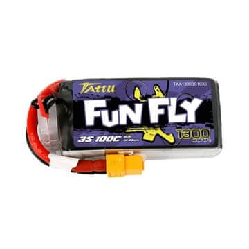 Tattu Tattu Funfly 1300mAh 11,1V 100C 3S1P baterija