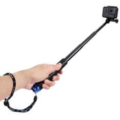 Puluz Puluz Selfie palica za akcijske kamere (DJI, GoPro, Insta360) (črna)