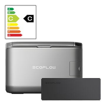 EcoFlow Komplet: prenosni hladilnik EcoFlow Glacier 55L + baterija 298Wh