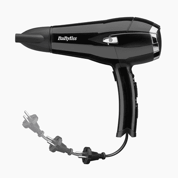 BaByliss Fen za lase BaByliss D374DE Cordkeeper 2000W