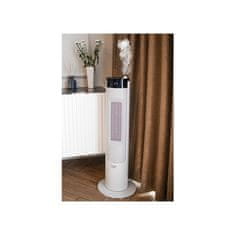 Adler Keramični LCD kalorifer 2200W z vlažilcem, stolp, bel AD7730