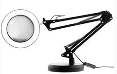 Platinet PDLD11 Magnify namizna LED svetilka, črna