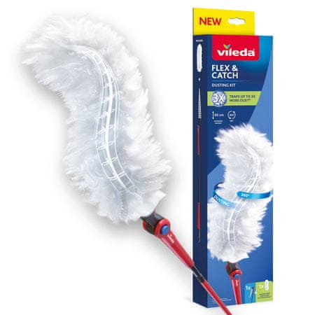  Vileda Flex&Catch brisalec prahu, s teleskopskim držalom