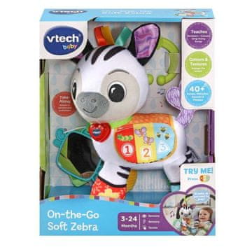 Vtech mehka zebra za na pot (550803)
