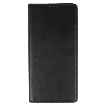Onasi Velvet usnjena preklopna torbica za Samsung Galaxy A17 - črna