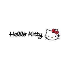 HELLO KITTY Hello Kitty Bela, ŽENSKA kopalna halja s pasom, TOPLA kopalna halja z žepi, Mehka kopalna halja XXS