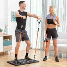 InnovaGoods Vgrajen prenosni sistem usposabljanja z vodnikom za vadbo Gympak Max 