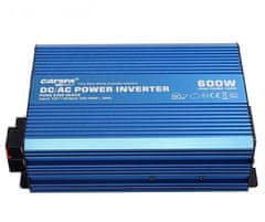 Carspa Napetostni pretvornik P600-12, 12V/230V 600W, čisti sinusni val