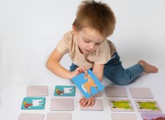 KukiKuk 80004 Véééliké pexeso Živali na dvorišču