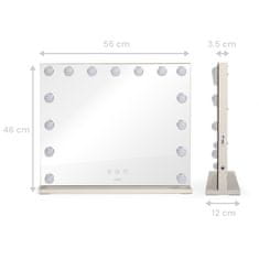 Livoo Hollywood Make-Up ogledalo LED