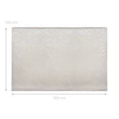 Livoo Odeja z ogrevanjem 180 x 130 cm bež barva