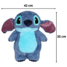Disney DISNEY Stitch Gumijasta termofor z MEHKIM prevlekom, VELIKA! Ogrevalnik za termofor, Mascot 750 ml 
