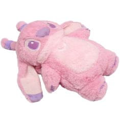 Disney DISNEY Stitch ANGEL Gumijasta termofor z MEHKIM prevlekom, VELIKA! Termofor, napolnjen z vodo, v prevleki, Maskota 750 ml 