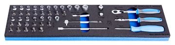 Unior 964ECO5 garnitura nasadnih ključev 1/4" v SOS vložku (621290)