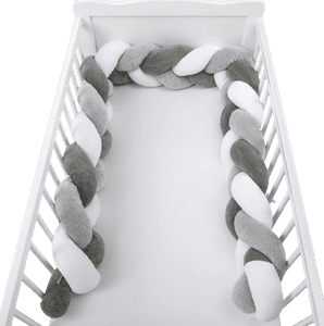  Bubaba by FreeON obroba za posteljo, sivo/bela 