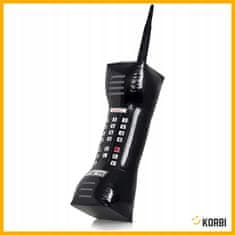 Korbi Nafukovací balón – retro mobilni telefon z anteno, stil 80. in 90. let, velika dekoracija za noč čarovnic