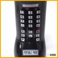 Korbi Nafukovací balón – retro mobilni telefon z anteno, stil 80. in 90. let, velika dekoracija za noč čarovnic