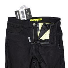 Cappa Racing Džíny moto JARAMA kevlar černé 28/32 - XS