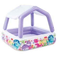 shumee Napihljiv akvarijski bazen s streho 157 x 157 x 122 cm INTEX 57470