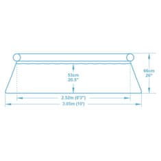 shumee Bestway 57456 vrtni razširitveni bazen 305 x 66 cm