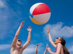 shumee Napihljiva žoga za na plažo za otroke 61 cm Bestway 31022