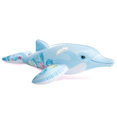 shumee Napihljiva igrača Delfin moder 175 x 66 cm INTEX 58535