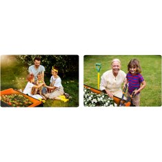 Zložljiv transportni voziček z mrežo 100l HM-513