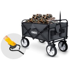 Zložljiv transportni voziček z mrežo 80L HM-511