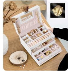 Massido Škatla za nakit MS-700 - bela