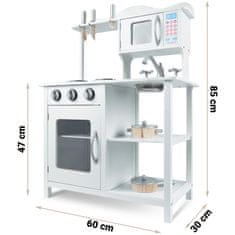 shumee Lesena kuhinja za otroke 60 x 30 x 85 cm