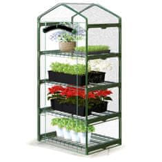 shumee Regal za rastlinjak 70 x 50 x 160 cm Plonos