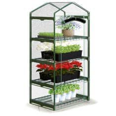 shumee Regal za rastlinjak 70 x 50 x 160 cm Plonos