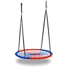 shumee SWINGO gugalnica "crow nest" 95 cm modro-rdeča