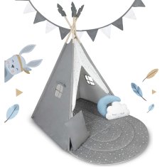 shumee NK-406 Nukido šotor tipi za otroke - siv