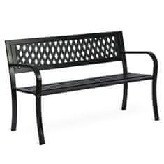 shumee Vrtna klop z naslonjalom 125 x 77 x 49 cm Clover Sofa