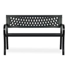 shumee Vrtna klop z naslonjalom 125 x 77 x 49 cm Clover Sofa